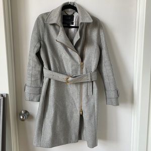 Jcrew 4p Melton Wool Coat
